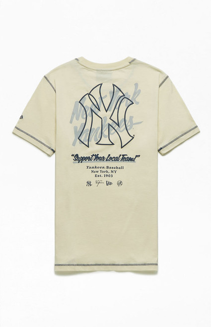 New Era Men's Yankees Team Split T-Shirt - 0097514970051