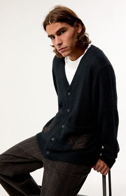 Rhythm Men's Heritage Bloom Button Down Cardigan - 0128483770009