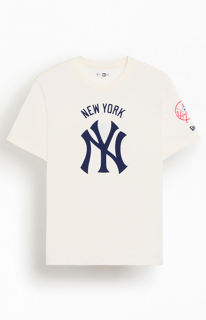 New Era Men's NY Yankees Basic Logo T-Shirt - 0097514970055