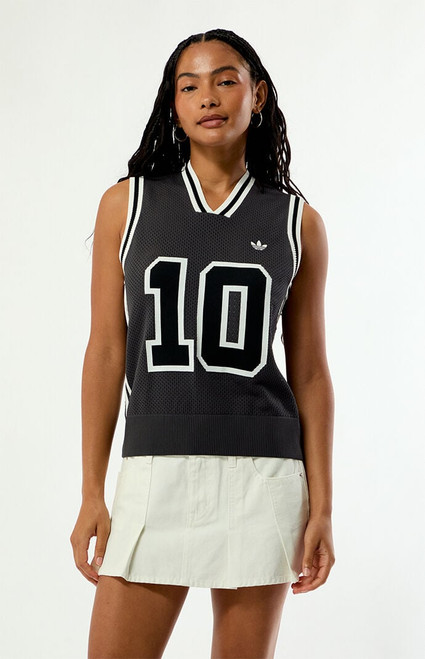 adidas Women's 10 Mesh Jersey Vest - 0702000250041