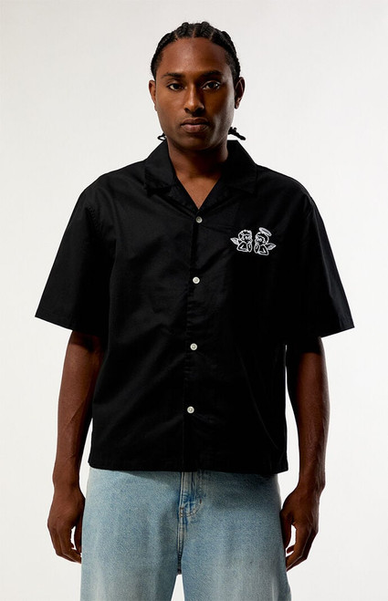 Pacsun Men's Loves Me Camp Shirt - 0180611140132