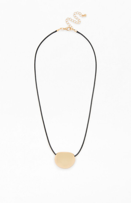 Pacsun Women's Hannah Gold Metal Pendant Necklace - 0656499090289