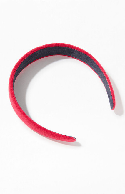 John Galt Women's Red Headband - 0679601600373
