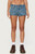 Edikted Women's Keinan Low Rise Denim Shorts - 0829609690062
