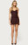 Edikted Women's Deborah Ruched Mini Dress - 0870609690428