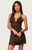 Edikted Women's Rafaella Ruched Halter Mini Dress - 0870609690430