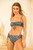 Dippin' Daisy's Women's Eco Leopard Wave Bikini Bottom - 0825603600149