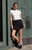 John Galt Women's White Hailie Basic T-Shirt - 0704601600544