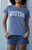John Galt Women's Navy Chloe Boston T-Shirt - 0790601600477