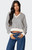 Edikted Women's Copenhagen Oversized Striped Sweater - 0740609690107