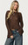 Edikted Women's Jaide Sheer Ladder Knit Sweater - 0740609690233