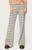 Edikted Women's Avalie Striped Ribbed Pants - 0850609690210