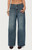 Edikted Women's Santi Low Rise Wide Leg Jeans - 0860609690163