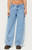 Edikted Women's Genna Contrast Panel Low Rise Jeans - 0860609690228