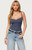 Edikted Women's Katanya Lace Up Top - 0731609691216