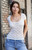 John Galt Women's White Short Sleeve Lace Top - 0791601600026