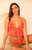 Dippin' Daisy's Women's Goldie Tie Front Triangle Top - 0825603600226