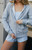 John Galt Women's Silver Full Zip Hoodie - 0793601600099