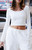 John Galt Women's White Jillian Long Sleeve Top - 0704601600921