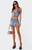 Edikted Women's Katrina Slitted Denim Mini Skirt - 0840609690018