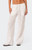 Edikted Women's Lyric Linen Low Rise Cargo Pants - 0850609690003