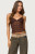 Edikted Women's Eira Sheer Lace Tank Top - 0712609690044