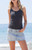 John Galt Women's Black Scoop Neck Tank Top - 0704601600946