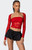 Edikted Women's Addison Sheer Lace Two Piece Top - 0731609690087
