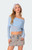 Edikted Women's Lili Fold Over Knit Top - 0731609690093
