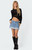 Edikted Women's Sheer Loose Knit Asymmetric Top - 0731609690117