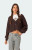 Edikted Women's Sabrina Chunky Knit Cropped Cardigan - 0740609690018