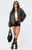 Edikted Women's Vava Washed Faux Leather Bomber Jacket - 0760609690002