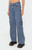Edikted Women's Deliah Low Rise Cargo Jeans - 0860609690009