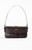 John Galt Women's Brown Buckle Shoulder Bag - 0679601600132