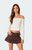 Edikted Women's Rosanne Off The Shoulder Top - 0731609690145