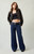 Pacsun Women's Casey Low Rise Baggy Jeans Dark Indigo - 0860604890072