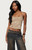 Edikted Women's Malia Flower Applique Tank Top - 0712609690639