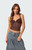 Edikted Women's Mercy Sheer Mesh Bra Top - 0731609690218