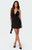 Edikted Women's Soho Open Back Ruffle Mini Dress - 0870609690111