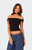 Edikted Women's Jess Off Shoulder Top - 0731609690334