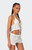 Edikted Women's Jael Tie Front Eyelet Halter Top - 0731609690355