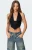 Edikted Women's Open Back Triangle Halter Top - 0731609690382