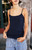John Galt Women's Navy Skylar Tank Top - 0704601601250