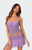 Edikted Women's Rebecca Ruched Mesh Bra Top - 0731609690417