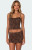 Edikted Women's Edin Leopard Print Mesh Bra Top - 0731609690458