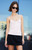 John Galt Women's Tiffany Heart Pajama Tank Top - 0704601601300