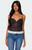 Edikted Women's Polka Dot Cupped Mesh Tank Top - 0712609690134