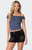 Edikted Women's Crisscross Off Shoulder Top - 0712609690143