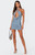 Edikted Women's Cowl Cut Out Sparkly Mini Dress - 0870609690208