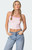 Edikted Women's Francesca Contrast Tank Top - 0712609690160
